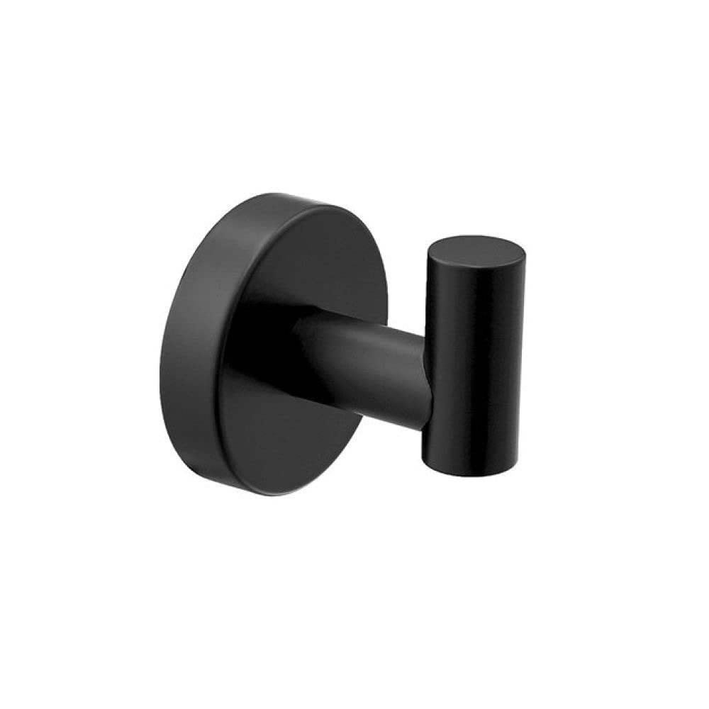 Accessoires de salle de bain 304 acier inoxydable noir mat mural