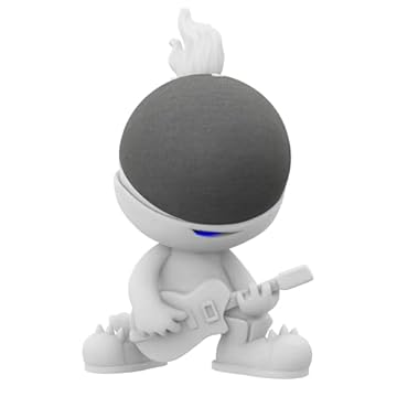 Splin Suporte Stand De Mesa para Alexa Smart Speaker Echo Dot 5 ou 4 -Amazon- Star Boy (branco)