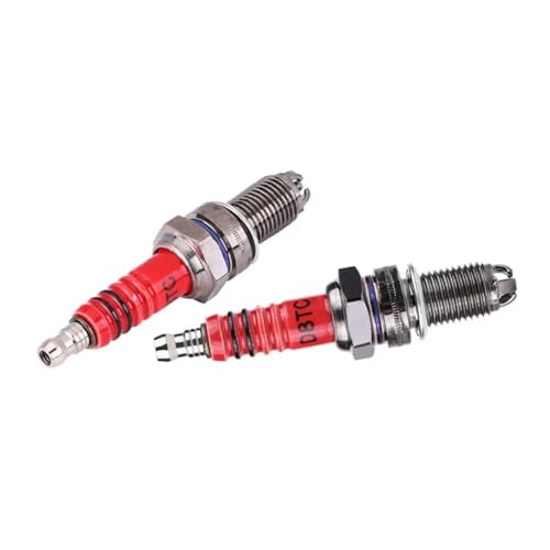 Bougie d'allumage D8TC tripolaire pour moteur de moto CG125 et scooter CH250