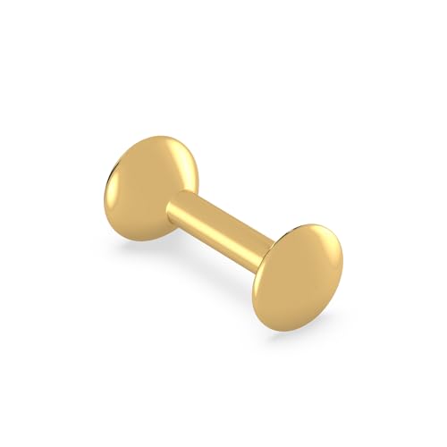 Malabar Gold & Diamonds Yellow Gold Nose Pin for Women 22 k | 22k BIS Hallmark (916) Nose Stud for Women and Girls with Piercing - Image 4
