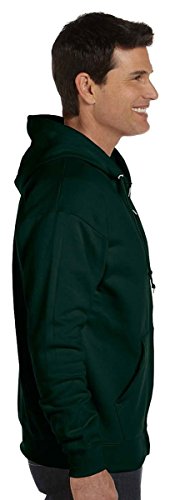 Image of Hanes Men's Zip-up Hoodie, Ecosmart Fleece Full-zip Hoodie for Men, Hooded Sweatshirt