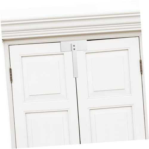 Cerradura para puerta de clóset con doble apertura para puertas plegables en acero inoxidable miniatura 4