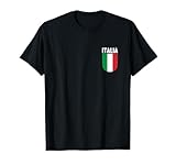 Bist du Italiener, Italienerin oder liebst du Italien? Dann ist dieses Italien Fan Trikot im Klassik Retro Stil und italienischer Flagge auf der Brust, perfekt für dich!