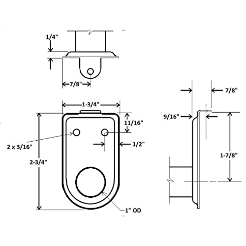 Design House 206052 Adjustable Closet Rod, Steel 40 Inch To 72 Inch, Polished Chrome thumb #1