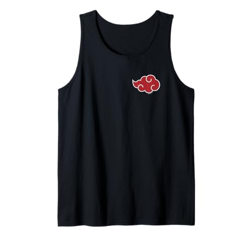 Naruto Shippuden Akatsuki Nube Camiseta sin Mangas