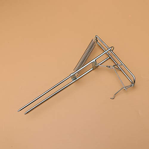 CLISPEED BESPORTBLE Automático Primavera Suporte de Vara De Pesca Titular da Vara de Pesca Pólo Titu