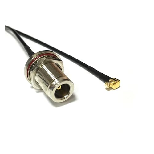 Câble MCX coudé mâle vers N femelle RG174 réduisant la perte de signal RF