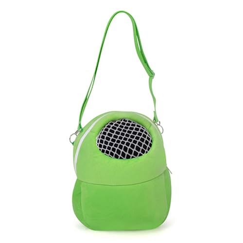 Image of Litewoo Sugar Glider Carrier Travel Bag Breathable Portable Pouch (Green)