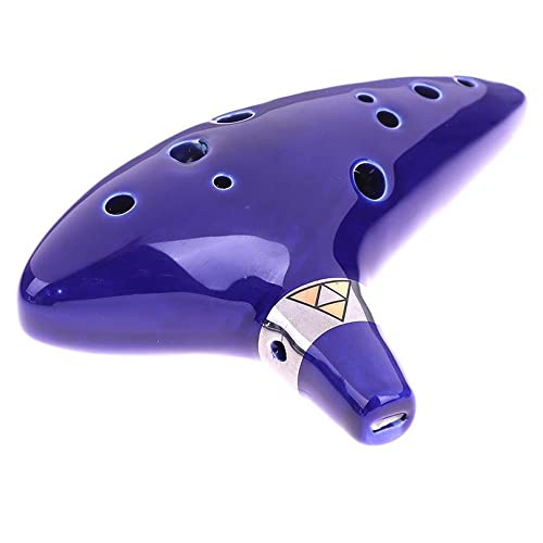 Dhwebwlp ABC921511 Zelda Ocarina Of Time(Songs From The Legend Of Zelda) 12 Hole Alto C Ocarina Instrument Gift thumb #2