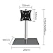 TV Wall Mount Mount, Table Top with Tempered Glass Base, Height Adjustable Tabletop TV Base Fits 14-27 Inch LCD Flat Screen TVs, Max 1600X100Mm Beautiful