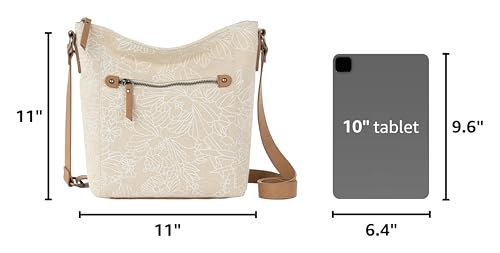 Image of The Sak Ashland Crossbody Purse - Women's Leather Handbag For Everyday & Travel - Cross Body With Adjustable Shoulder Strap