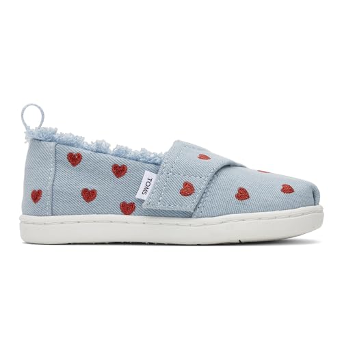 Image of TOMS Kids Tiny Alpargata Washed Dinos (Toddler /Little Kid)