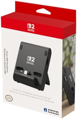 Base de recarga dual USB Hori para Nintendo Switch 2