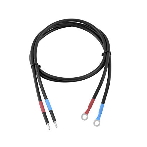 enjoysolar - Cavo batteria 6 mm², regolatore di carica solare e batteria con occhielli M8...