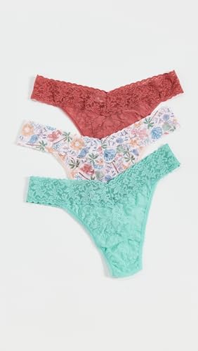 Image of hanky panky Women's Signature Lace Original Rise 3 Pack, Nbsl, One Size