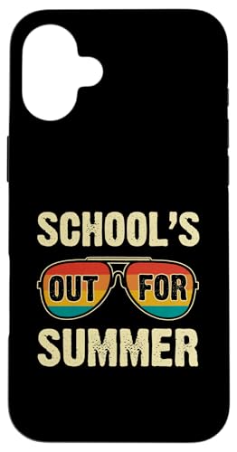 schools out for summer �V���c ���t�p ���f�B�[�X hello summer �X�}�z�P�[�X iPhone 16 Plus �p