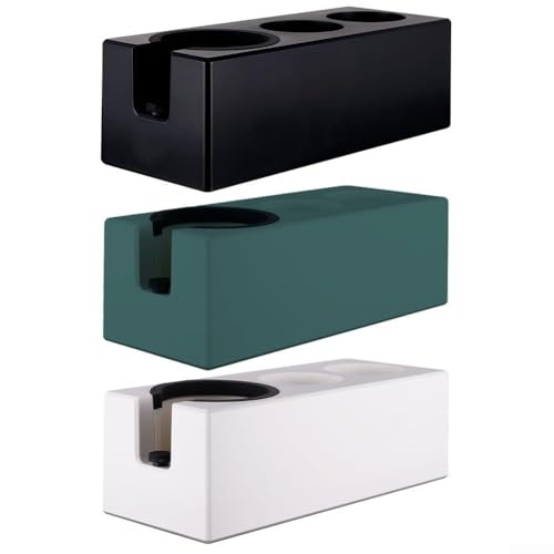 Manomissione caffè con elegante design minimalista, adatto per portafilter da 51 mm, 53 mm, 58 mm, perfetto per gli appassionati di caffè (bianco 58 mm)