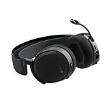 SteelSeries Arctis 7+ - Bezprzewodowy zestaw słuchawkowy do gier - Bezstratny dźwięk 2,4 GHz - 30-godzinna żywotność baterii - Dla PC, PS5, PS4, Mac, Android i Switch - Czarny