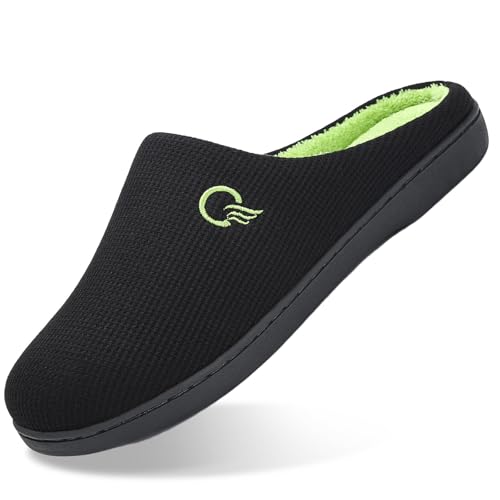 Mishansha Zapatillas de Casa Hombre Pantuflas Invierno Hombres Memory Foam CáLido Antideslizantes Interior Al Aire Libre Zapatilla de Estar Negro 42/43 Mishansha Zapatillas de Casa Hombre Pantuflas Invierno Hombres Memory Foam CáLido Antideslizantes Interior Al Aire Libre Zapatilla de Estar Negro 42/43