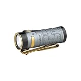 OLIGHT(オーライト) Baton 4 フラッシュライト 1300ルーメン 小型 強力 無段階調光ミニ 懐中電灯 ハンディライト 充電式 キャンプ用 釣り用 登山用 軽量 IPX8防水 防災 停電対策 (Fighter Pilot)