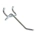 KC Store Fixtures A45111 Pegboard Hook, 2", Long 1/8" Wire, Zinc (Pack of 100)