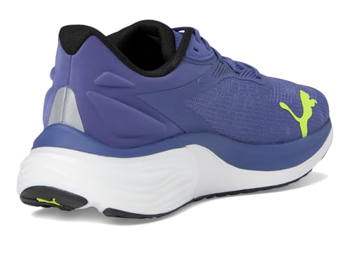 PUMA PUMA Mens Electrify Nitro 4 Running Shoes Blue Crystal/Yellow Alert 11 D - Medium