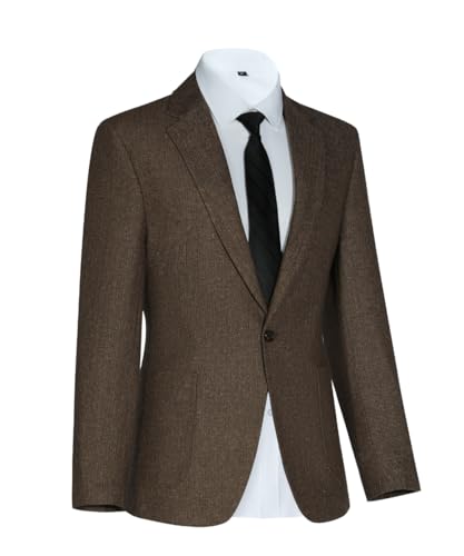 Boys Blazer Retro Tweed Herringbone Jacket Kids Tuxedo Wedding Formal Outfits3