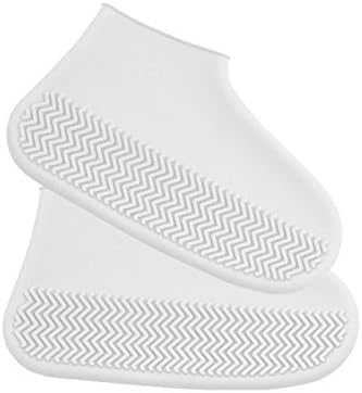 KDRose Rain Shoe Covers, Reusable Silicone Shoe Covers Waterproof Foldable Slip Cycling Outdoor Shoe Covers for Kids,Women,Men