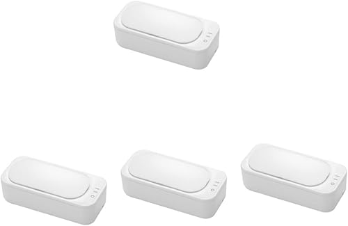 DOITOOL 4 unids limpiador de vapor pequeño limpiador de vapor portátil limpiador de joyas portátil limpiador profesional limpiador de joyas de oro