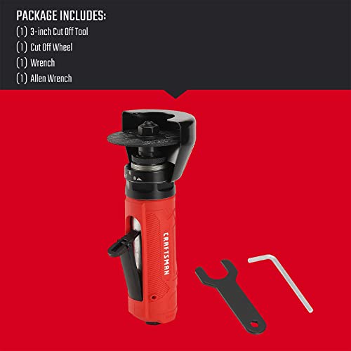 Craftsman Cmxptsg1013Nb 3-Inch Air Cut Off Tool, Red #TOP6