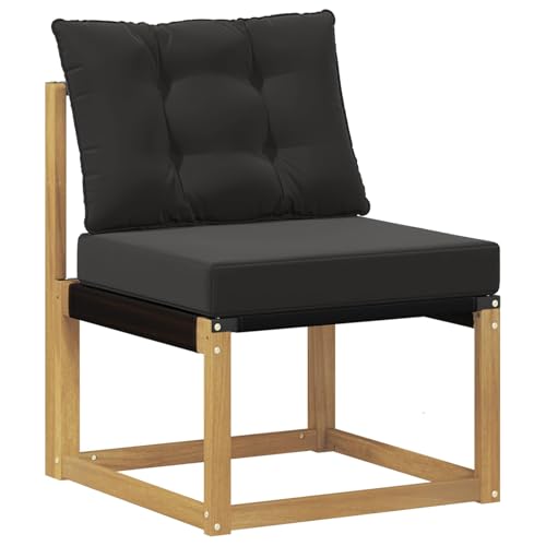 Canapé d'extérieur 3 pièces avec coussins lavables et structure laquée durable