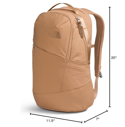 Image of The North Face Women's Isabella 3.0 Backpack, Almond Butter Dark Heather /Cargo Khaki, One Size