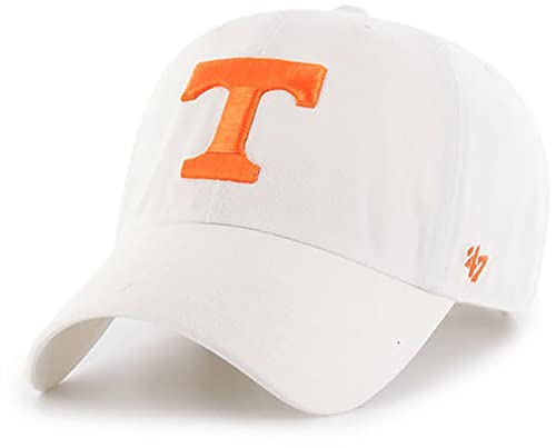'47 Tennessee Volunteers White Clean Up Adjustable Strapback White Hat, One Size