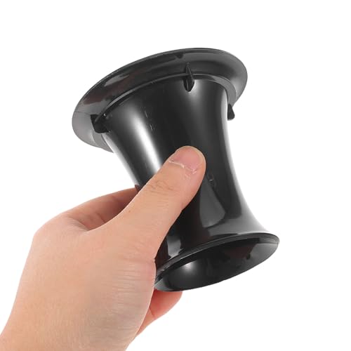 Tubo de plástico portátil SOIMISS para cajas de subwoofer con diseño compacto negro 4