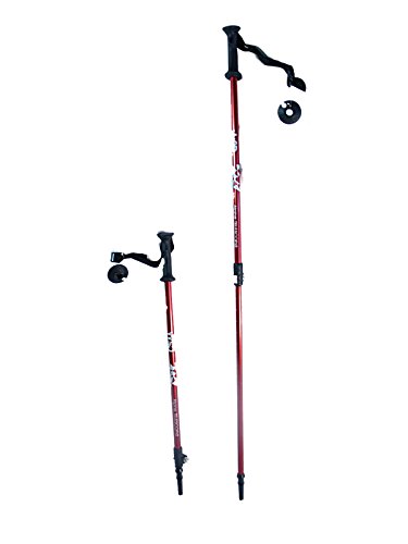 image for WSD Ski Poles Telescopic Adjustable Collapsible Kids Junior Downhill/A