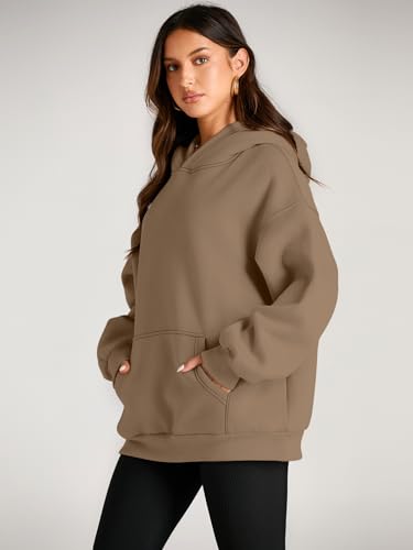 Image of EFAN Women's Hoodies Oversized Sweatshirt Comfort Fleece Sweaters | Cozy Trendy Pullover Hoodies, Sweatshirts with Pockets For Fall & Winter