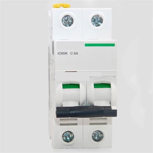 MCB Type C IC65N 2P C6A A9F18206 Schneider disjoncteur miniature