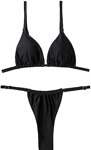 Silkglory Bikini Donna Mare,Bikini Triangolo Donna Costume Donna Due Pezzi Perizoma Brasiliana Stringa Sexy Solido Glitter Push Up Costume Donna Bikini Silkglory Bikini Donna Mare,Bikini Triangolo Donna Costume Donna Due Pezzi Perizoma Brasiliana Stringa Sexy Solido Glitter Push Up Costume Donna Bikini