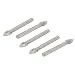 New Lon0167 10mm Tip Featured 73mm Length Knurled reliable efficacy drill hole Triangle Head Tile Drill Bits 5pcs(id:5f5 30 dc a5a)