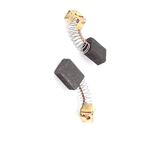 Aexit 2PCS Generic Electric Motors Electric Motor Power Tool Carbon Brushes 10mm x 8mm Fan Motors x 5mm