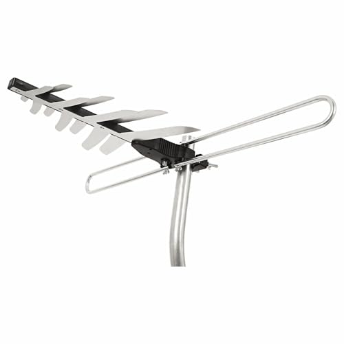 Kit Antena de TV Externa Digital AE 4010, Intelbras, Alumínio/Preto