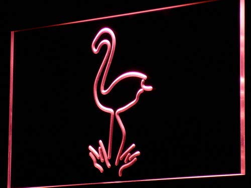 ADVPRO Flamingo Animals Display Logo LED Neon Sign Red 24 x 16 Inches st4s64-i828-r