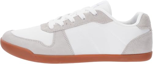 WHITIN Women's Barefoot Wide Width Toe Box Minimalist Minimus Zero Drop Shoes Size 9.5 Breathable Comfy Walking Jogging Suede Leather Sneaker Grey 41 by WHITIN - Image 2