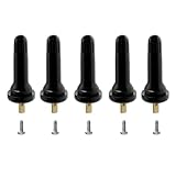CDWTPS TPMS 20008 Tire Valve Stem, Rubber Snap-in Tubeless 0.453" Rim Holes Tire Pressure Sensor Valve stem Replacement ​for GMC,Chevrolet,Cadillac,Buick,Chrysler,Jeep,Ram,Dodge,Ford,Subaru(5PCS/Bag)
