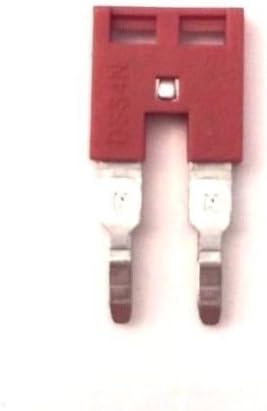 International ConnectorDinkle DSS4N-02P DIN Rail Terminal Block Press-Fit Jumper DK4N Two Pole, Pack of 50