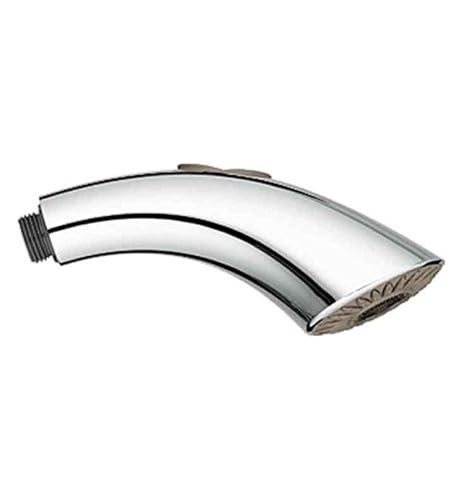 GROHE Spülbrause (Original Ersatzteil, Langlebig, Robust, Herstellergarantie: 5 Jahre), Supersteel, 46573DC0