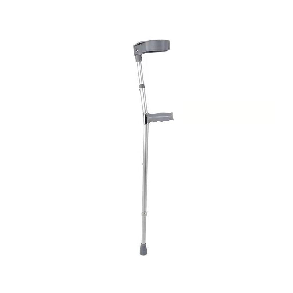 Bastón Muletas de Codo Selladas Muletas de Brazo Rehabilitación de fracturas for jóvenes Muletas Dobles telescópicas Antideslizantes Ligeras Muletas for Axilas Andador