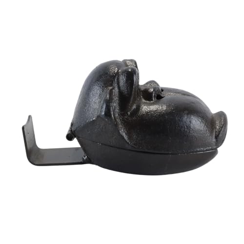 Cendrier maison fonte motif orangoutan une idée cadeau rétro originale - 5