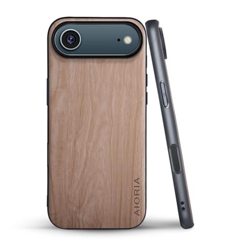 AIORIA スマホケース iPhone Air 互換性ありウッドパターン スタイリッシュで丈夫な携帯電話ケース For iPhone 17 Air の商品画像 6