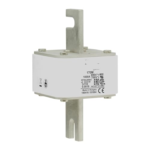 Fusible 170M6168 690 V cartouche de protection électrique triphasé